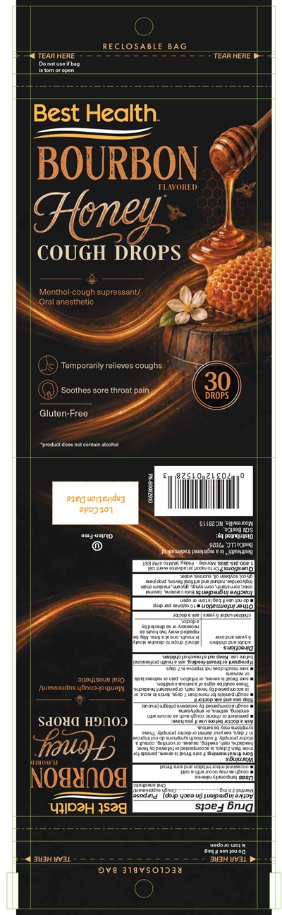 Best Health Bourbon Honey 30ct Cough Drops (Best Health Bourbon Honey 30ct Cough Drops)